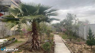 محوطه خانه باغ بنفشه - صومعه سرا - روستای واقعه دشت